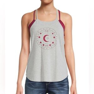 Moon Cycle Horoscope Tank- No Boundaries- Size Medium